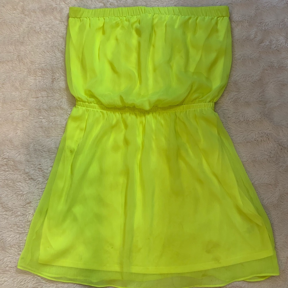 Express Strapless Dress